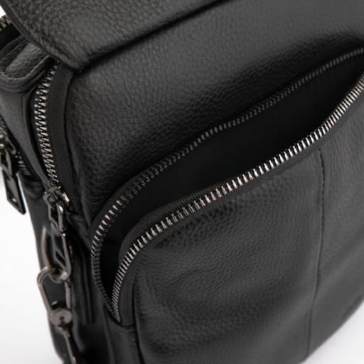 Чоловіча шкіряна барсетка на два відділення Marco Coverna 16-8064-3