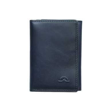 Leather wallet Nevada 3810+RFID navy blue