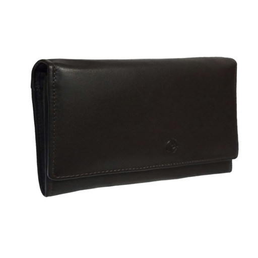 Шкіряне портмоне Cortina 5008 moro коричневий