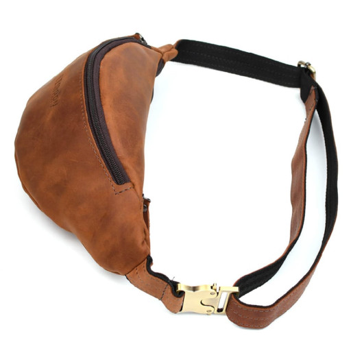 Шкіряна сумка на пояс бананка LIMARY Lim-035RB