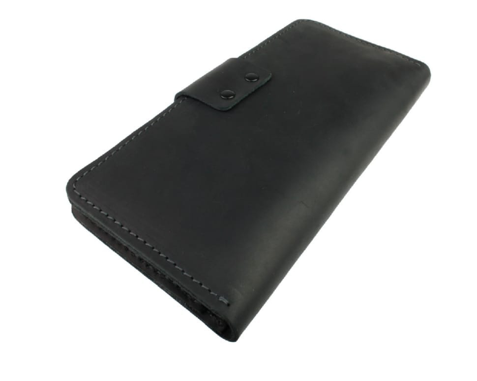 Кошелек женский большой кожаный SULLIVAN 802-40(10) черный