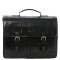 Portfel Ashwood Gareth Briefcase Black (Черный)