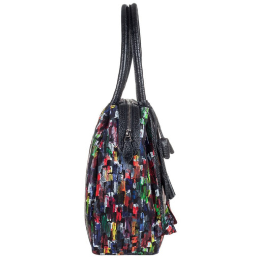 Сумка жіноча шкіряна Desisan 7154-734 яскрава