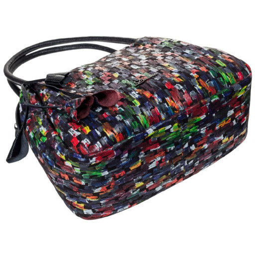 Сумка жіноча шкіряна Desisan 7154-734 яскрава