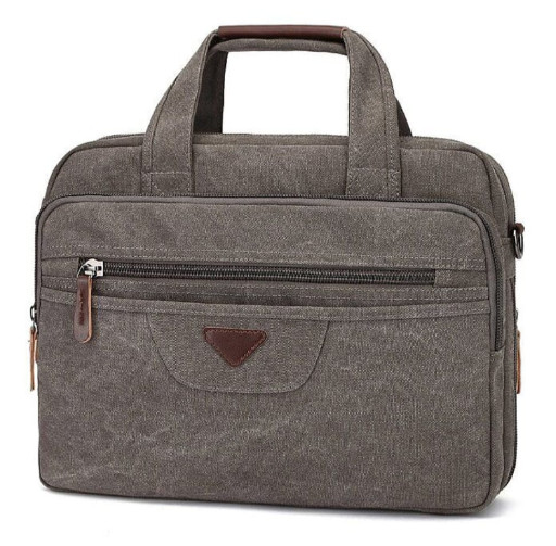 Сумка для ноутбука Vintage 20086 Сіра