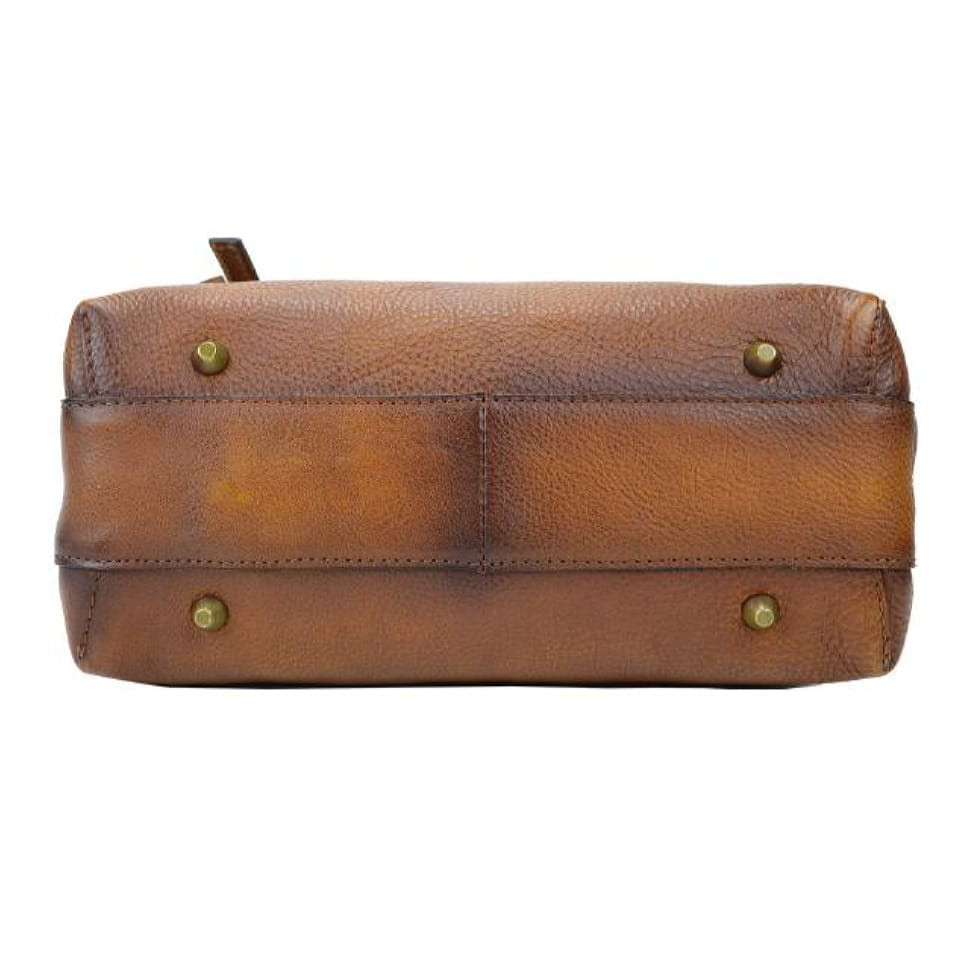 Pratesi BCH487 - Camperiti B487 Lady Bag in cow leather Camperiti B487 Chianti