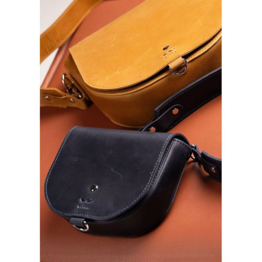 Жіноча шкіряна сумка Ruby S синя vintage