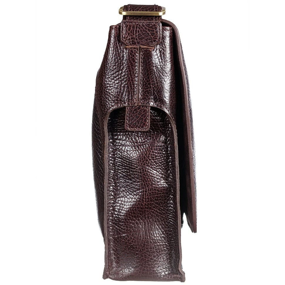 Сумка м'яка шкіряна Tony Bellucci 5057-886 коричневий флотар