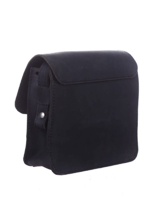 Сумка жіноча шкіряна Емма, колір - Чорний 030ч, малий розмір