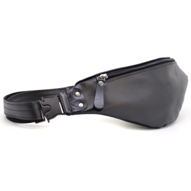 Leather waist bag banana for men or women TARWA GA-455-3md