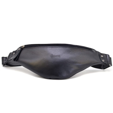 Leather waist bag banana for men or women TARWA GA-455-3md