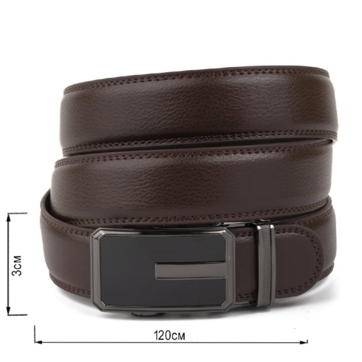 Жіночий ремінь із натуральної шкіри у вінтажному стилі Grande Pelle 21444 Чорний