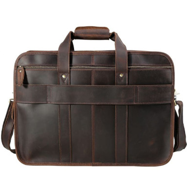Large Tiding bag P13042, made of genuine leather