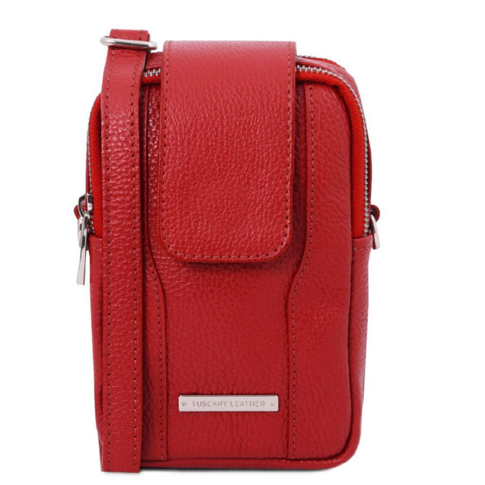 TL Bag Soft Leather cellphone holder mini cross bag TL141698 Tuscany