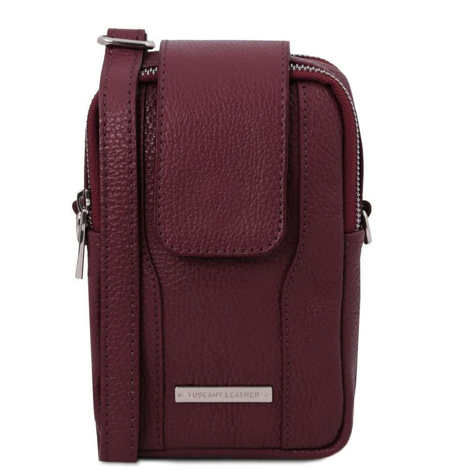 TL Bag Soft Leather cellphone holder mini cross bag TL141698 Tuscany