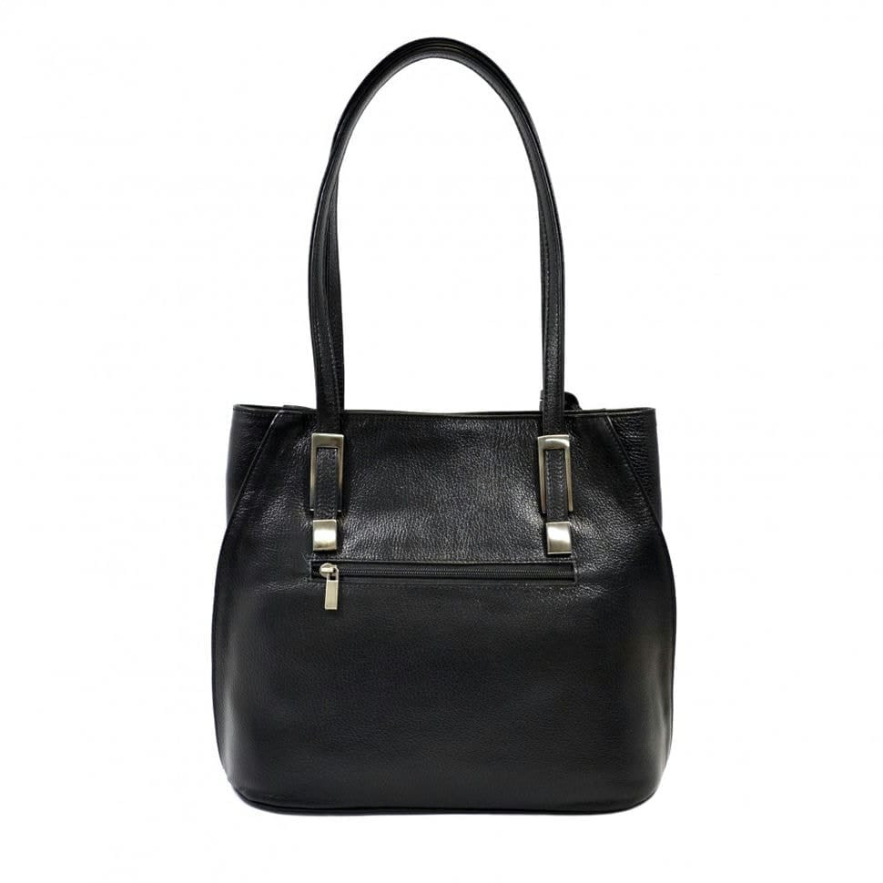 Сумка жіноча шкіряна Desisan 2937-211 чорний замш