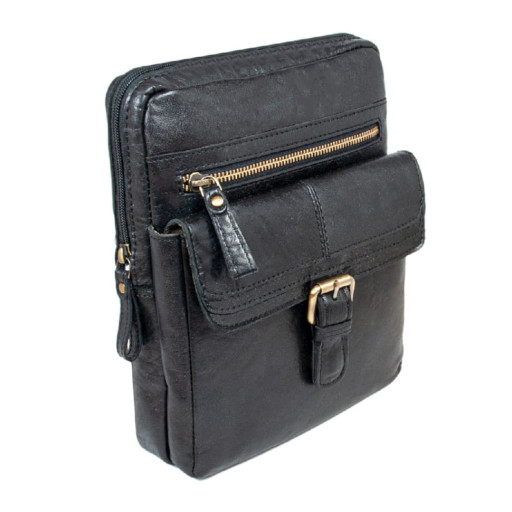 Cумка чоловіча Ashwood G33 BLACK