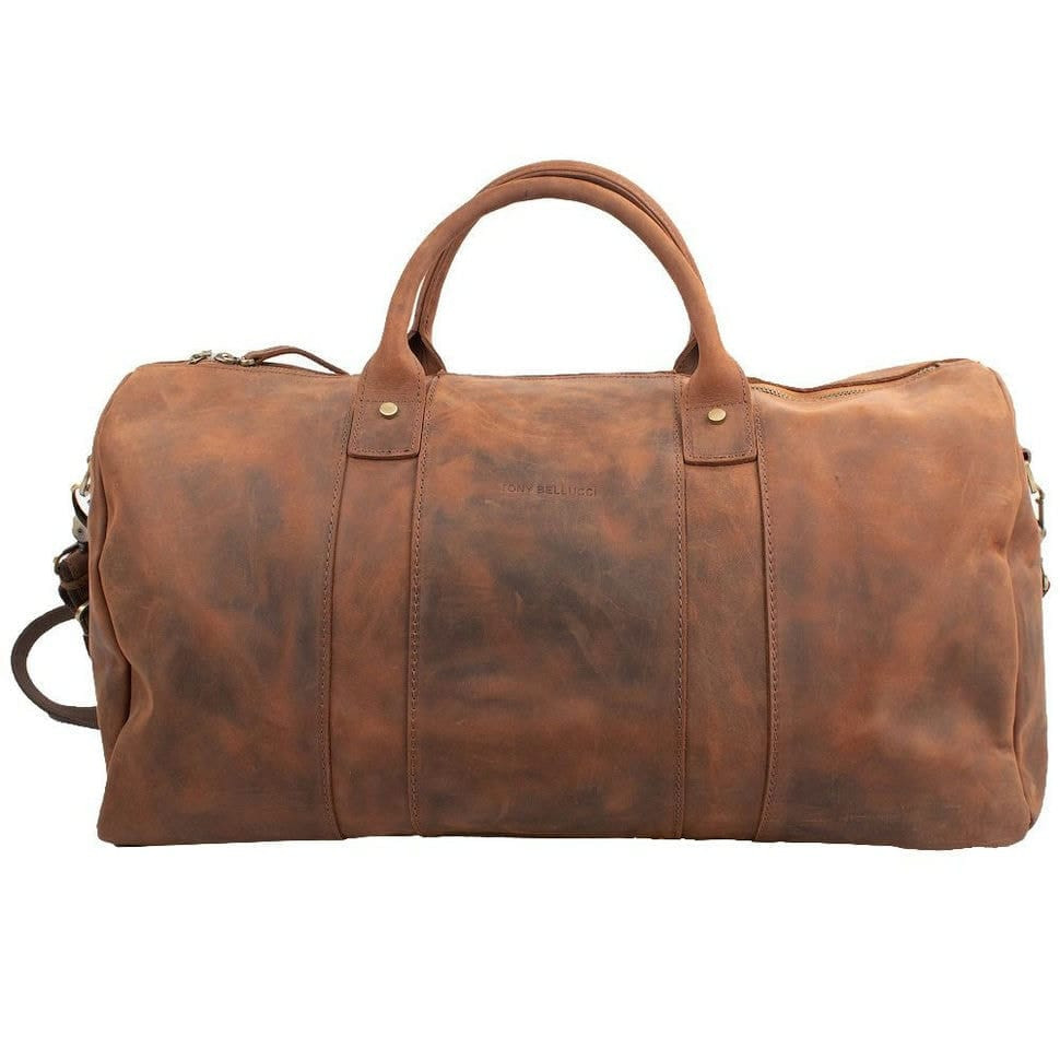 Сакврояж шкіряний Tony Bellucci 5146-07 рудий нубук