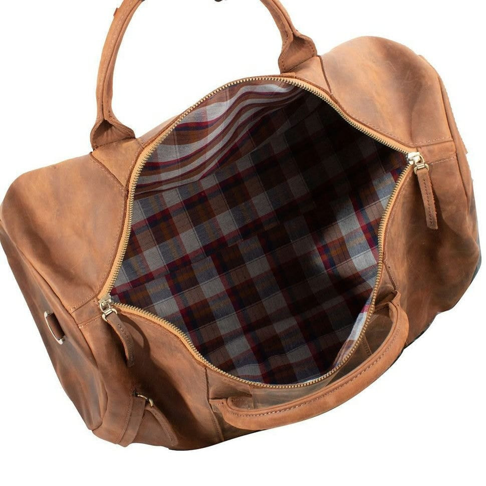 Сакврояж шкіряний Tony Bellucci 5146-07 рудий нубук