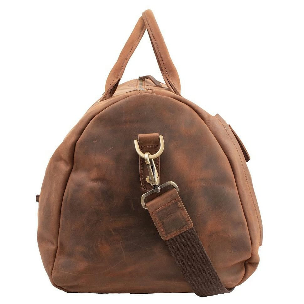 Сакврояж шкіряний Tony Bellucci 5146-07 рудий нубук