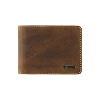 Mens wallet Visconti ART52 Bronte (Saddle Tan)