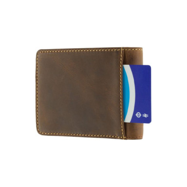 Mens wallet Visconti ART52 Bronte (Saddle Tan)