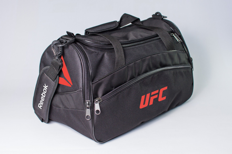 Спортивная сумка мужская каркасной формы Reebok UFC 25L