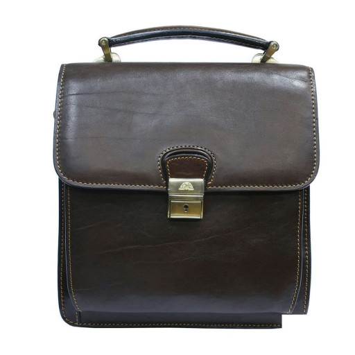 Сумка шкіряна Italico 8266 moro коричневий