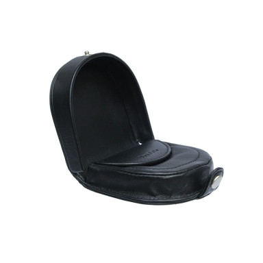 Монетница кожаная Cortina 5070 nero чёрный