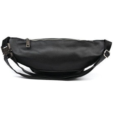 Stylish belt bag of the brand TARWA GA-3079-4lx in black nappa