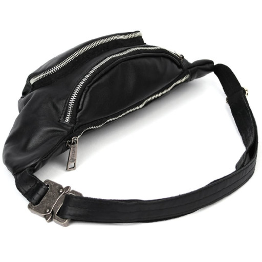 Стильна сумка на пояс бренду TARWA GA-3079-4lx в чорній нап