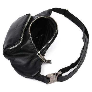Stylish belt bag of the brand TARWA GA-3079-4lx in black nappa