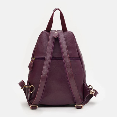 Женский кожаный рюкзак Borsa Leather K11032v-violet