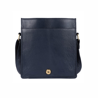 Hammonds Flycatcher SB1159 Blue Leather Men's Shoulder Bag