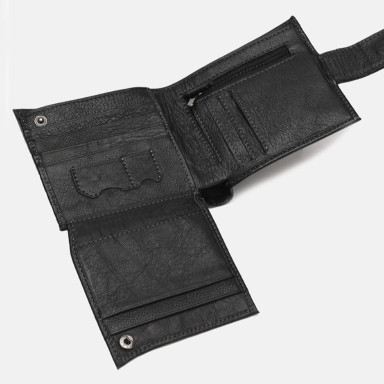 Мужское кожаное портмоне Ricco Grande K1132-а-black
