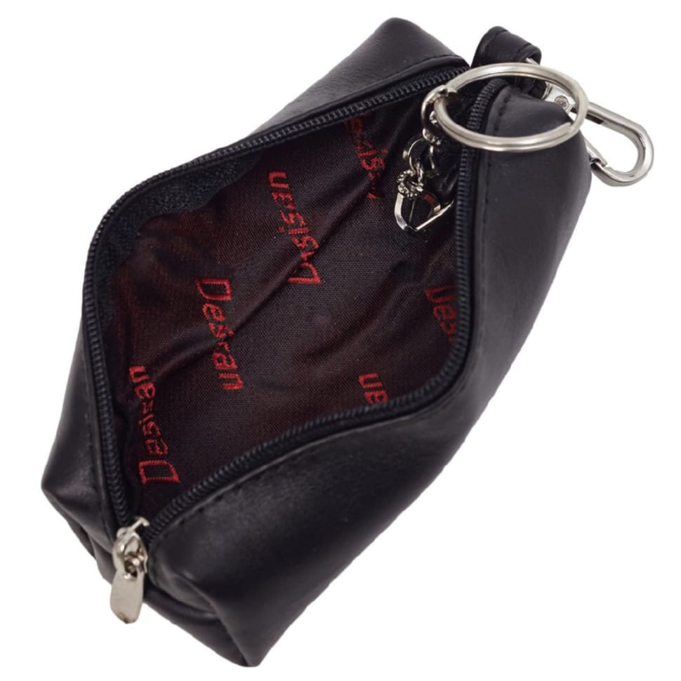 Ключниця шкіра Desisan 207-10110 чорний гладкий