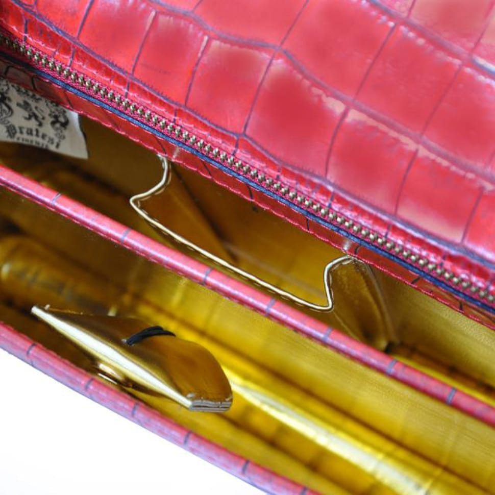 Pratesi KCF202/D - Lucrezia De' Medici King Cross Body Bag in cow leather King Caff?