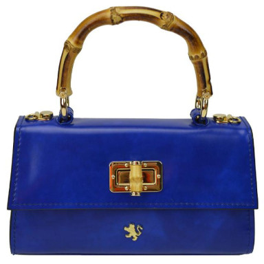 Pratesi RBE298/20 - Castalia R298/20 Lady Bag in cow leather Castalia R298/20 Electric Blue