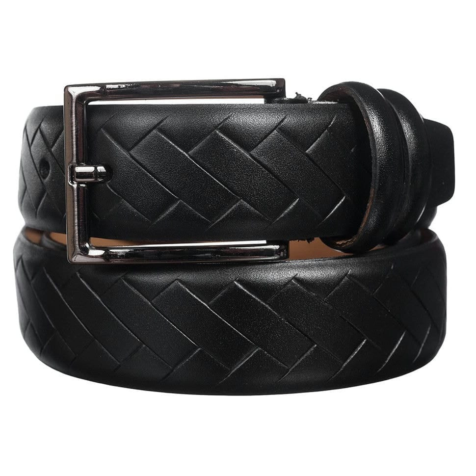 Ремінь шкіряний YSK класичний 1376-1 чорний