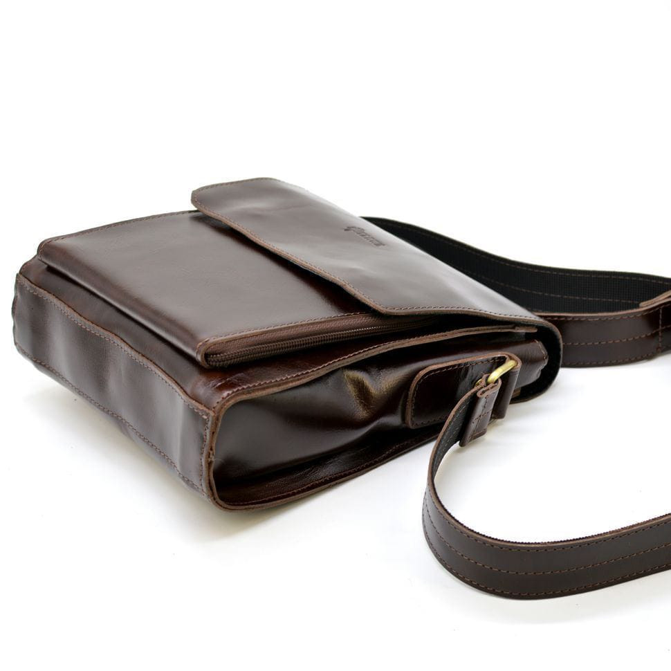 Чоловіча шкіряна сумка через плече GX-3027-3md TARWA