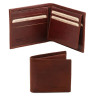 Exclusive 3 fold leather wallet for men Tuscany TL141353
