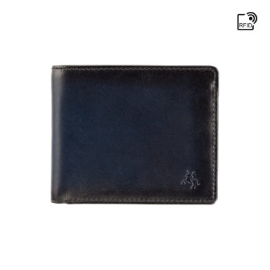 Mens wallet Visconti AT58 Milo with RFID (Burnish Blue)