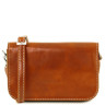 Carmen Leather shoulder bag with flap TL141713 TUSCANY LEATHER
