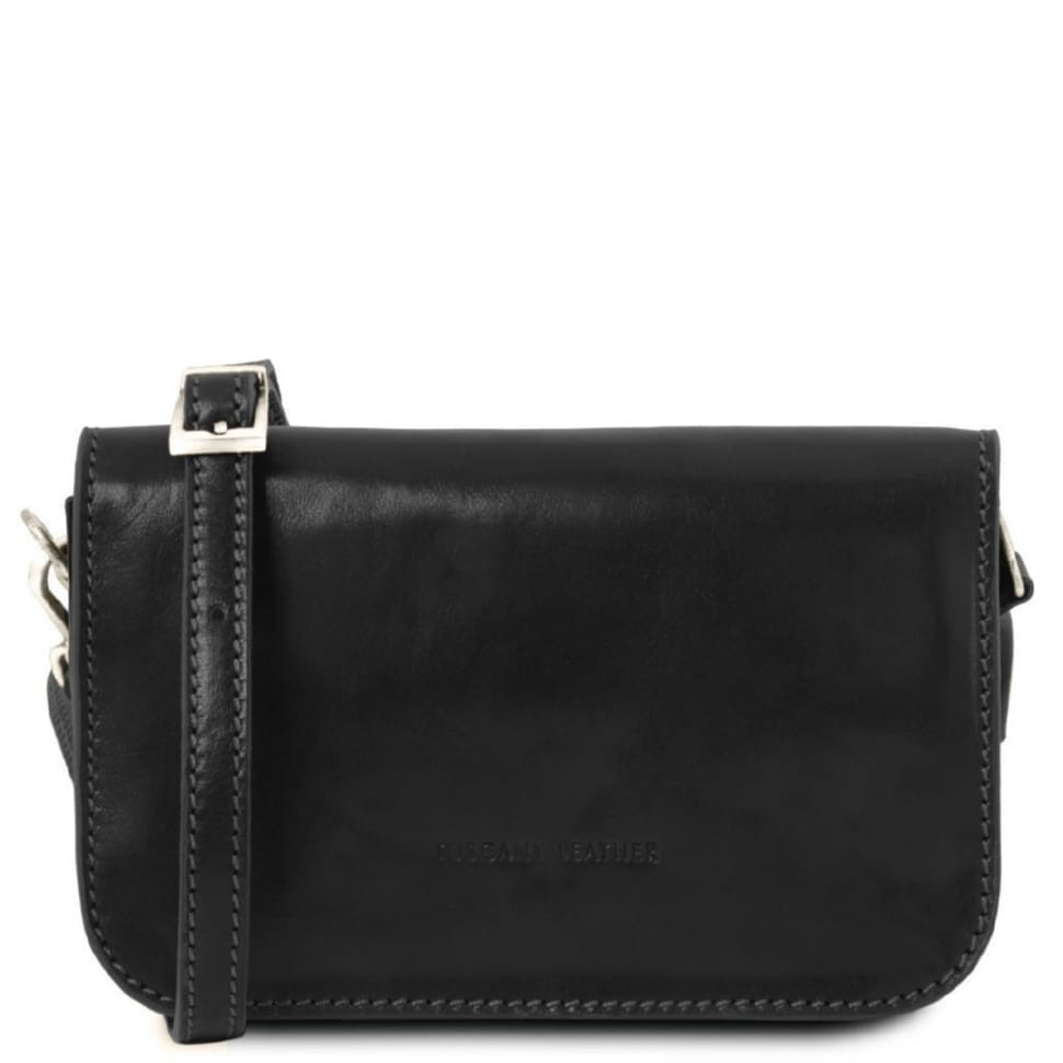 Carmen Leather shoulder bag with flap TL141713 TUSCANY LEATHER