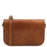 Carmen Leather shoulder bag with flap TL141713 TUSCANY LEATHER