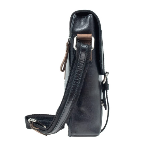 Сумка чоловіча Ashwood F84 Black/Mud (Чорний)