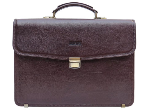 Чоловічий шкіряний портфель Newery N1104GC
