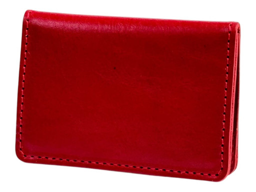 Червона шкіряна обкладинка для прав Newery N2216GR