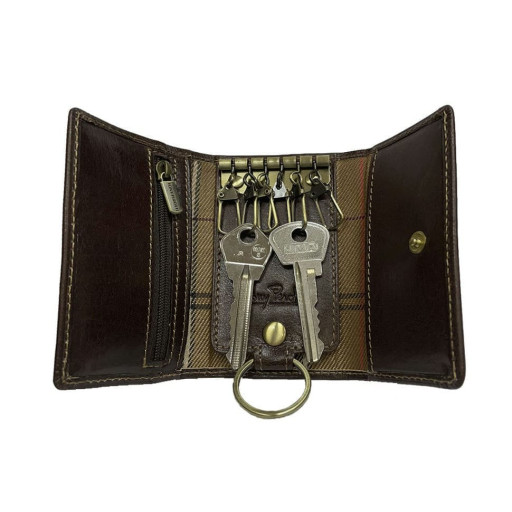 Ключниця шкіряна Italico 1117 moro коричневий
