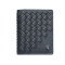 Портмоне кожаное Timone intrecciato 12071 navy синий